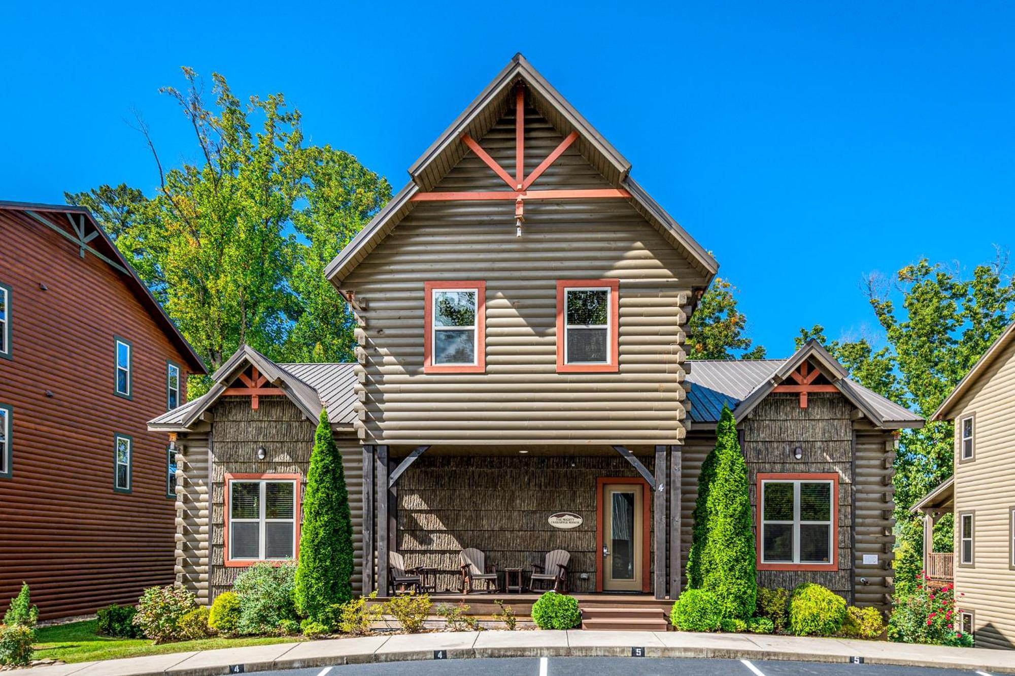 The Mighty Crabapple Manor By Stony Brook Cabins Gatlinburg Bagian luar foto